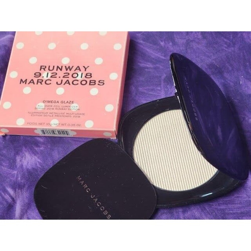 Marc Jacobs O! Mega Glaze All Over Foil Luminizer Highlighter 80 Wo!rth The Wait
